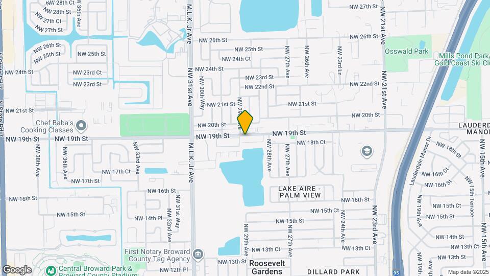 2870 NW 19th St Map and Location Details