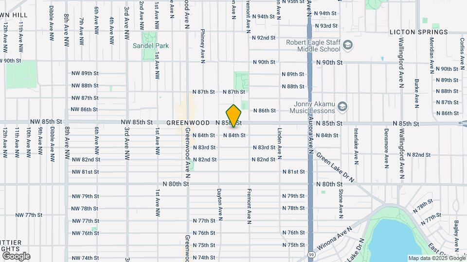 526 N 84th St Map and Location Details