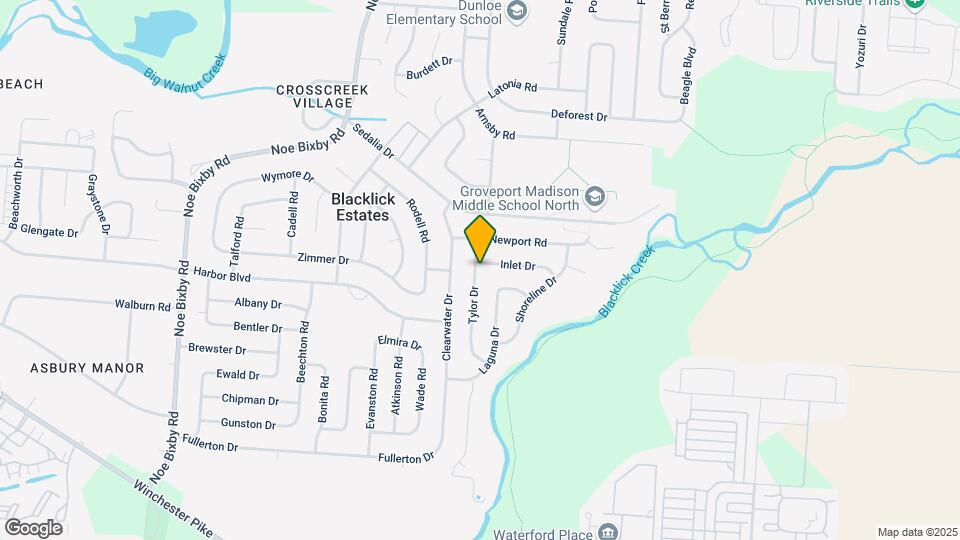3650 Tylor Dr Map and Location Details