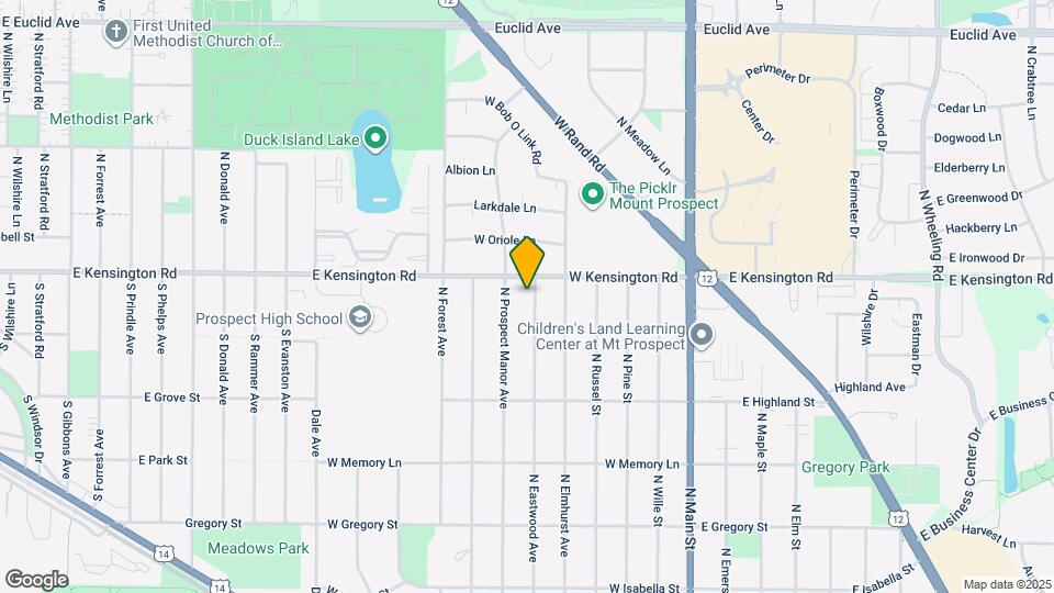 714 N Eastwood Ave Map and Location Details