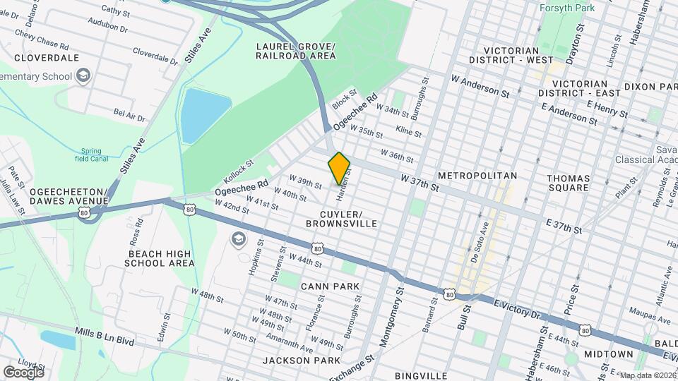 2221 Harden St Map and Location Details