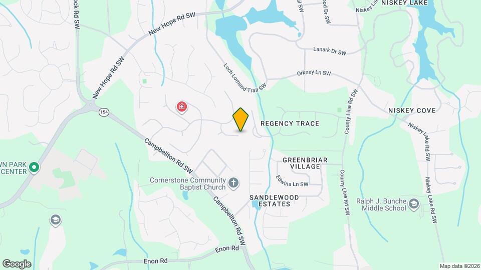 550 Claudel Ct SW Map and Location Details