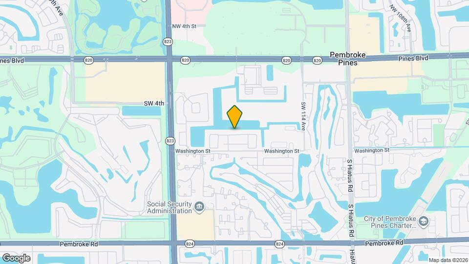 11867 SW 7th St Map and Location Details