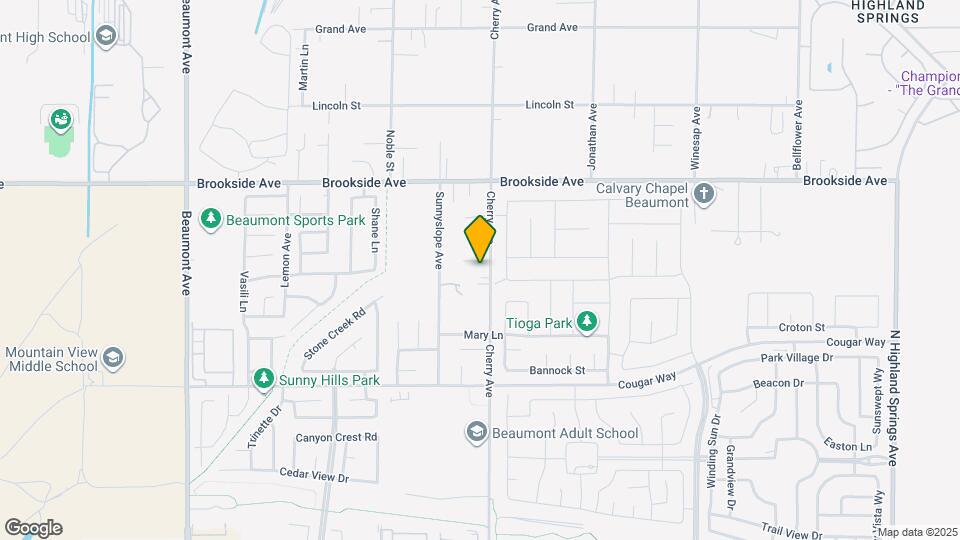 11233 Cherry Ave Map and Location Details