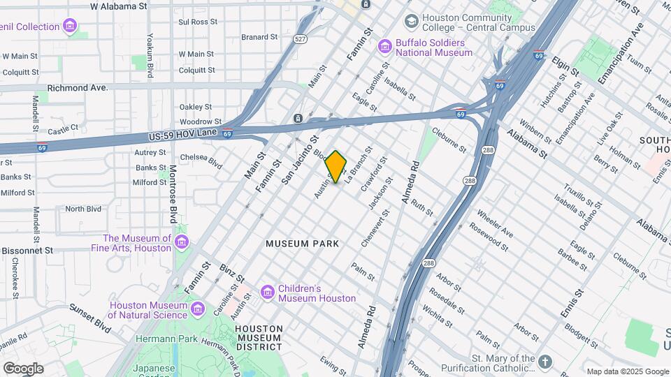 4802 La Branch St Map and Location Details