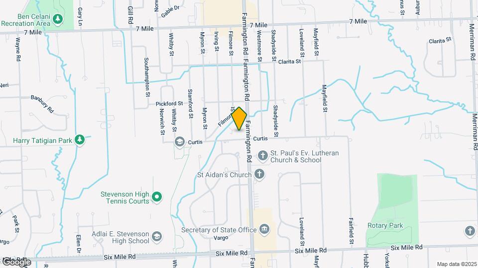 Curtis Creek Apartments Map and Location Details