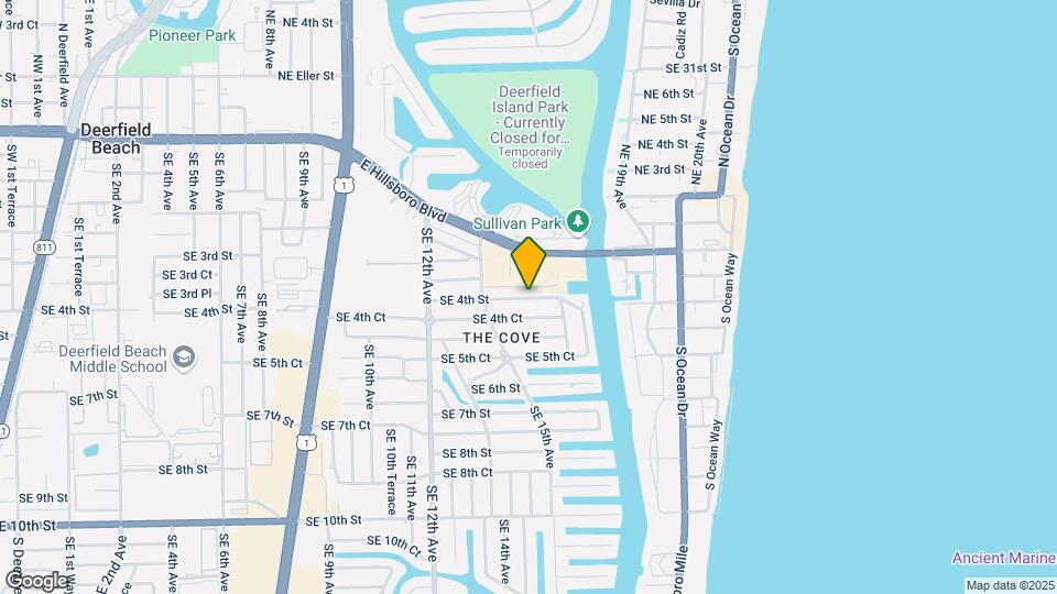 1617 SE 4th St, Unit 1 Map and Location Details