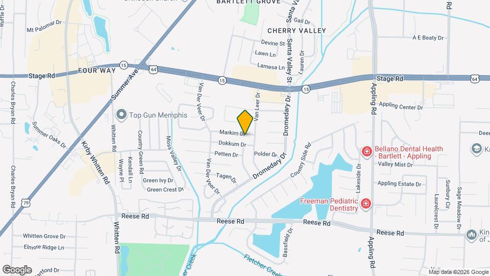 7127 Markim Dr Map and Location Details