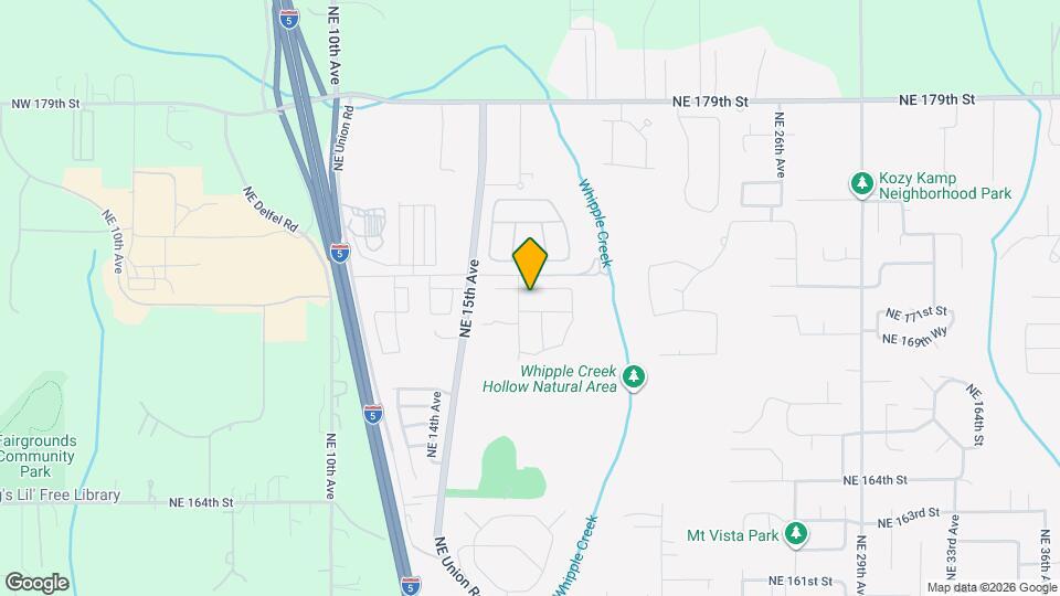 1705 Northeast 172nd St, Unit 1876-206 Map and Location Details