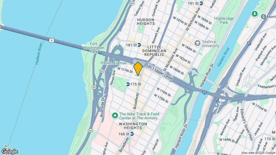 701 W 176th St Map and Location Details