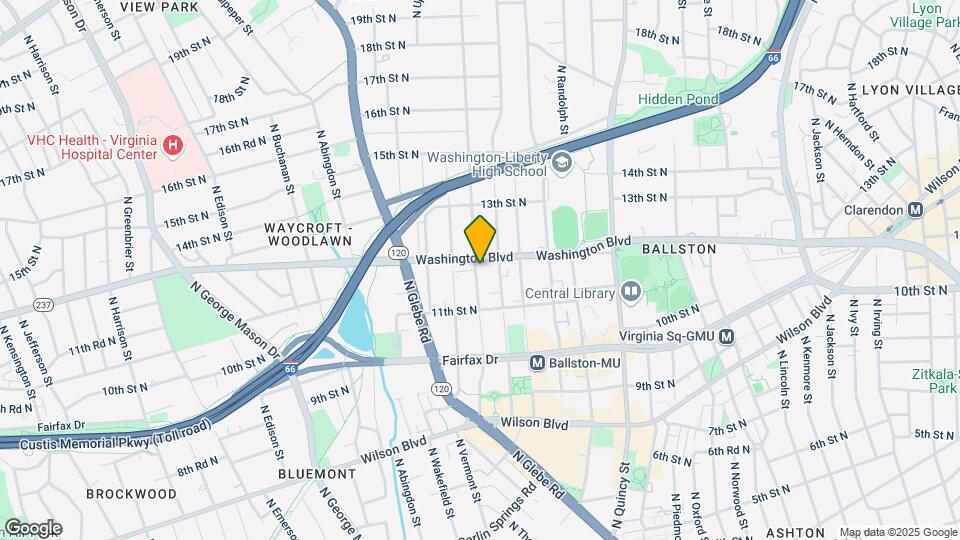 1135 N Utah St Map and Location Details
