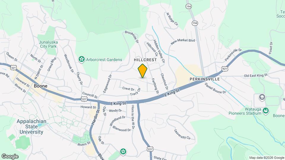204 Watauga Dr Mapa y Detalles de la Ubicación