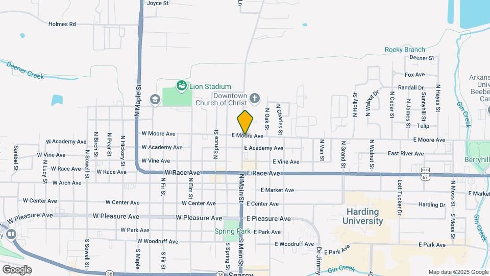 610 N Main St Mapa y Detalles de la Ubicación