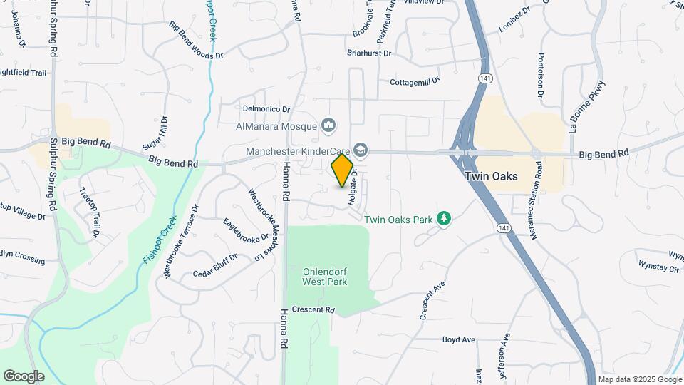 1340 Holgate Dr Map and Location Details