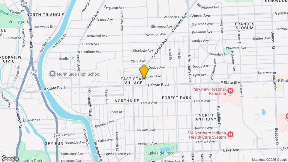 2311 California Ave Map and Location Details