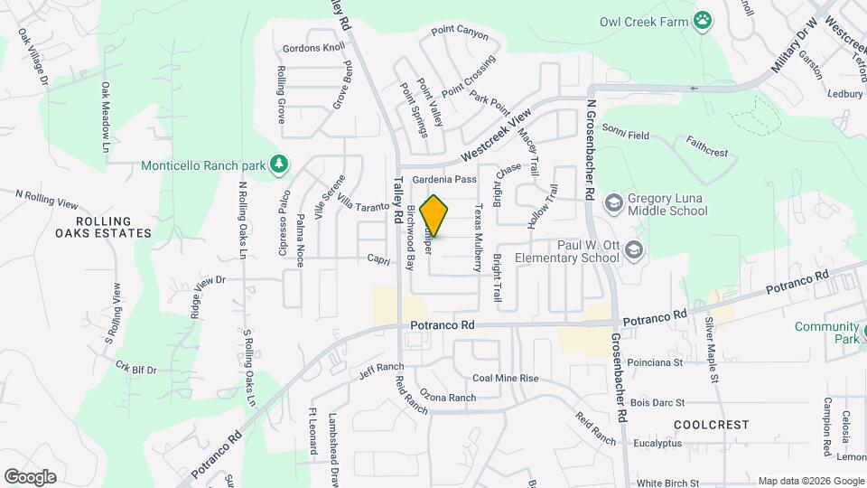 142 Blue Juniper Mapa y Detalles de la Ubicación