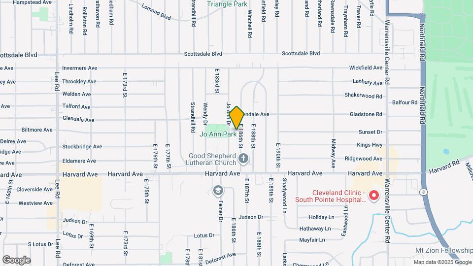 3942 E 186th St Map and Location Details