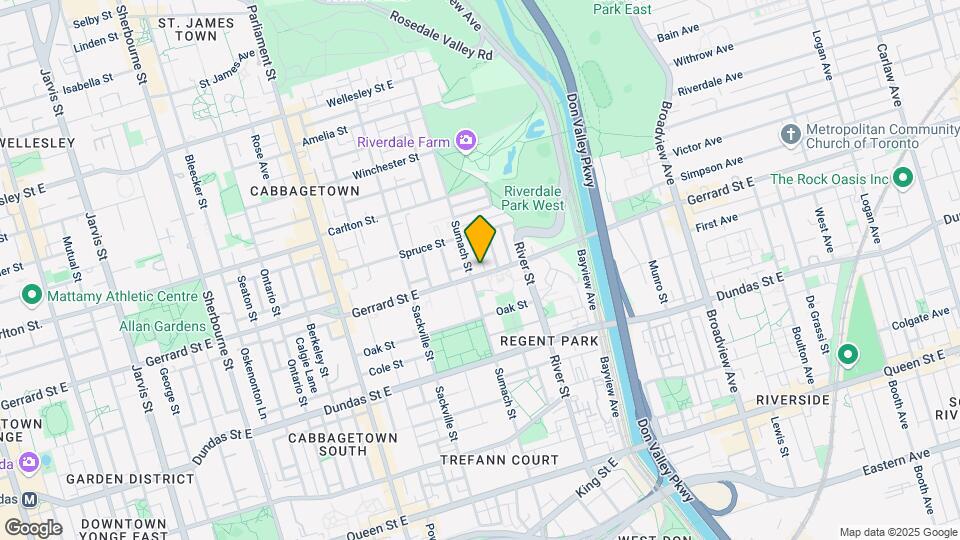 438-446 Gerrard St E Map and Location Details