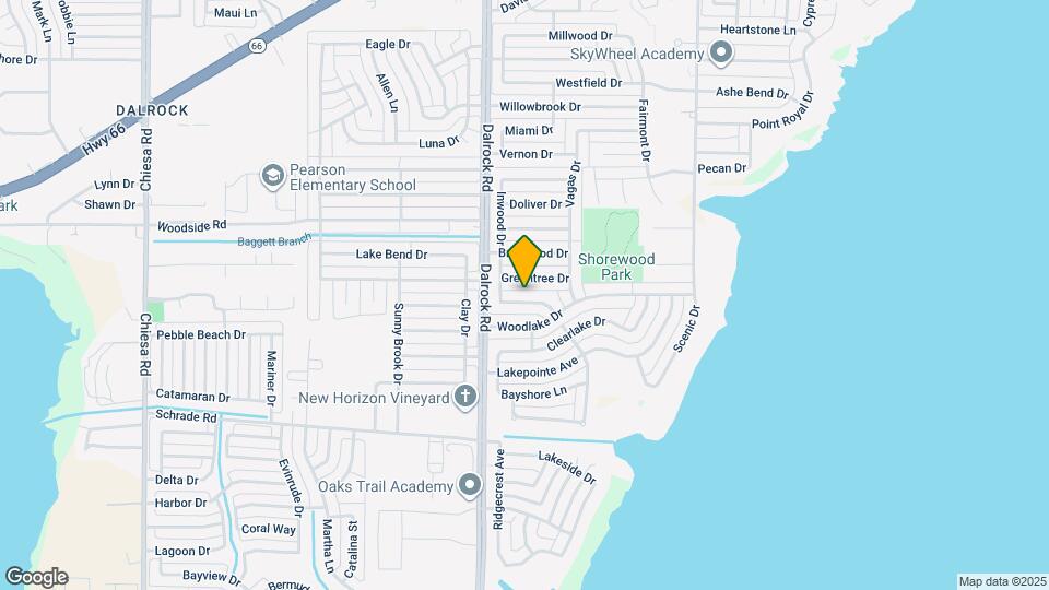 8805 Wood Glen Dr Map and Location Details