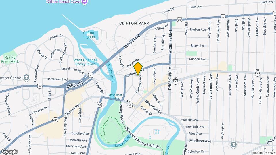1280 Mathews Ave Mapa y Detalles de la Ubicación