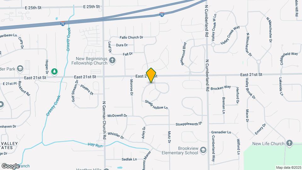 2039 Sweet Blossom Ln Map and Location Details
