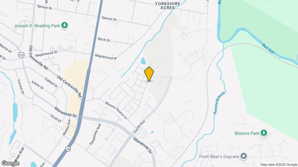 8229 Glade Bank Dr Map and Location Details