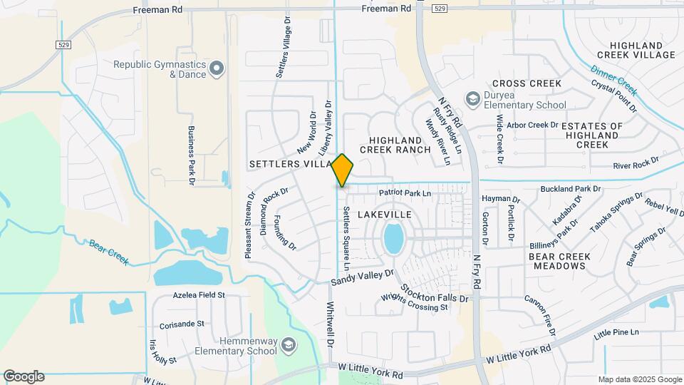 6343 Settlers Square Ln Map and Location Details