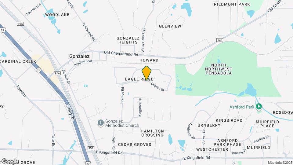 1667 Condor Dr Map and Location Details