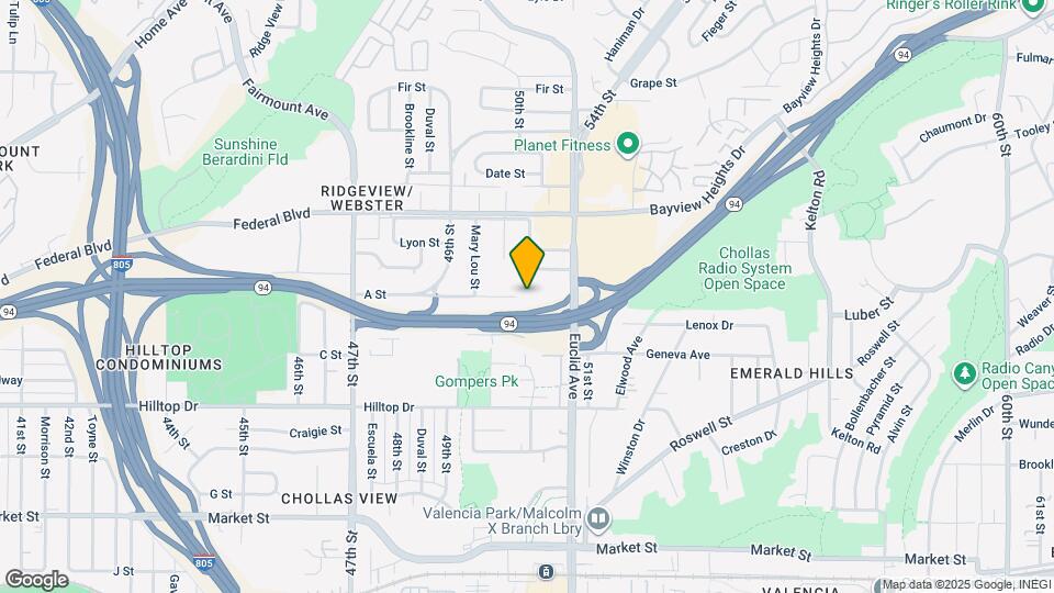 5050 A St, Unit 11 Map and Location Details