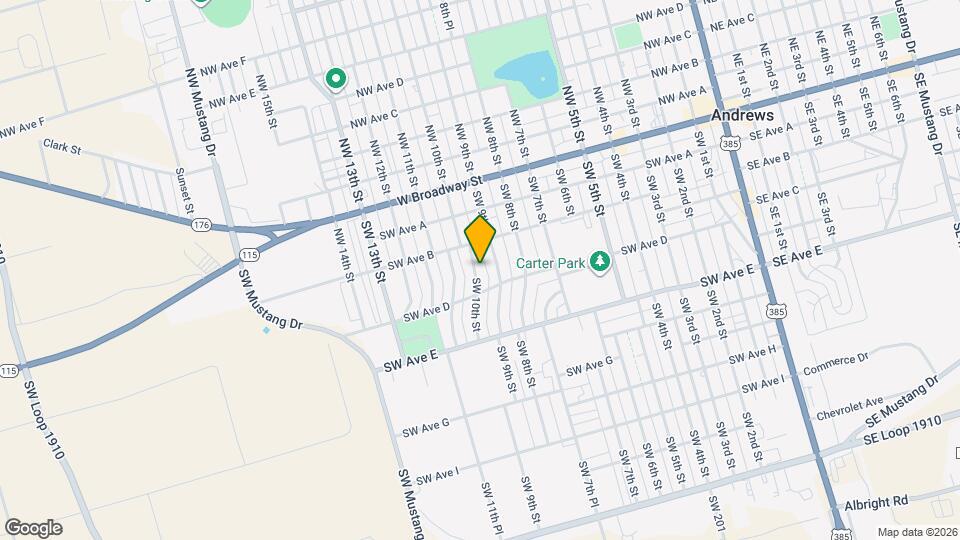 311 SW 10th St Map and Location Details