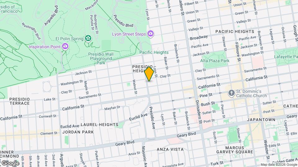 332 Presidio Ave Mapa y Detalles de la Ubicación