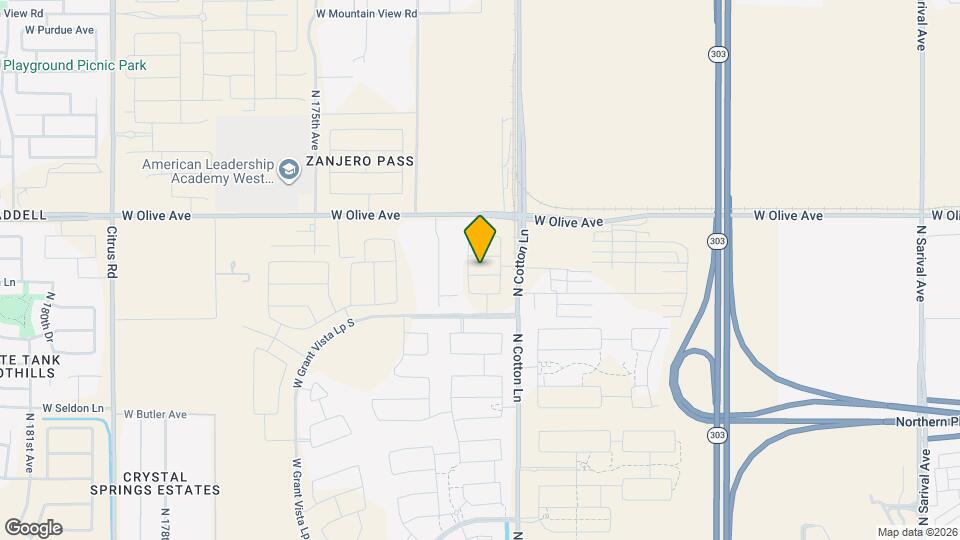 17154 W Golden Ln Map and Location Details