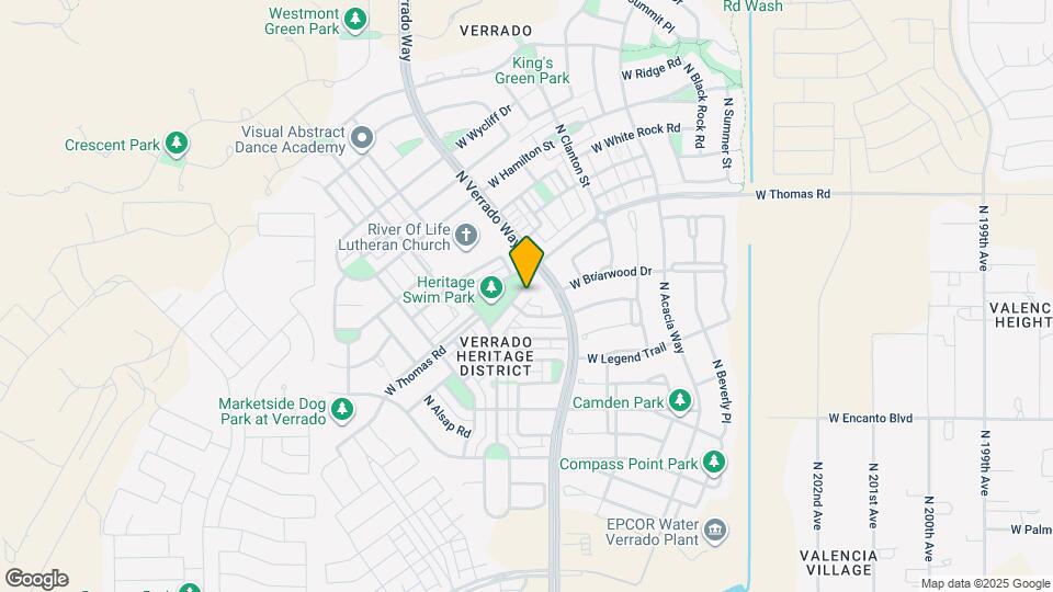 20715 W Thomas Rd Map and Location Details
