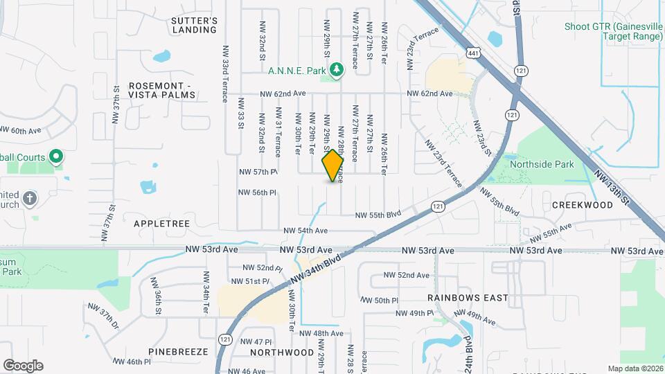 5631 NW 29th St Mapa y Detalles de la Ubicación
