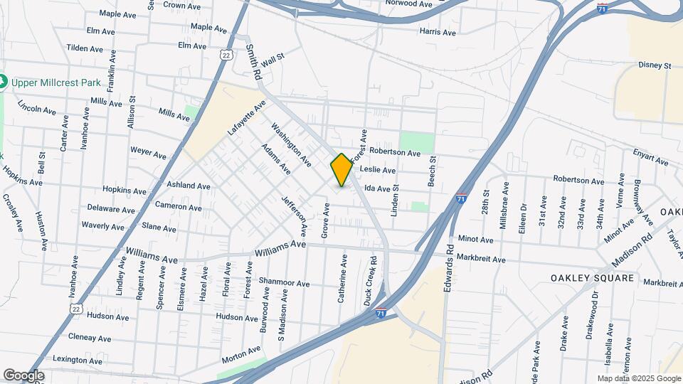 2420 Washington Ave, Unit 2 Map and Location Details