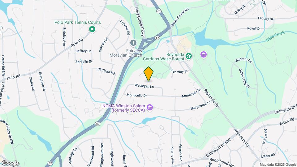 2833 Wesleyan Ln Map and Location Details