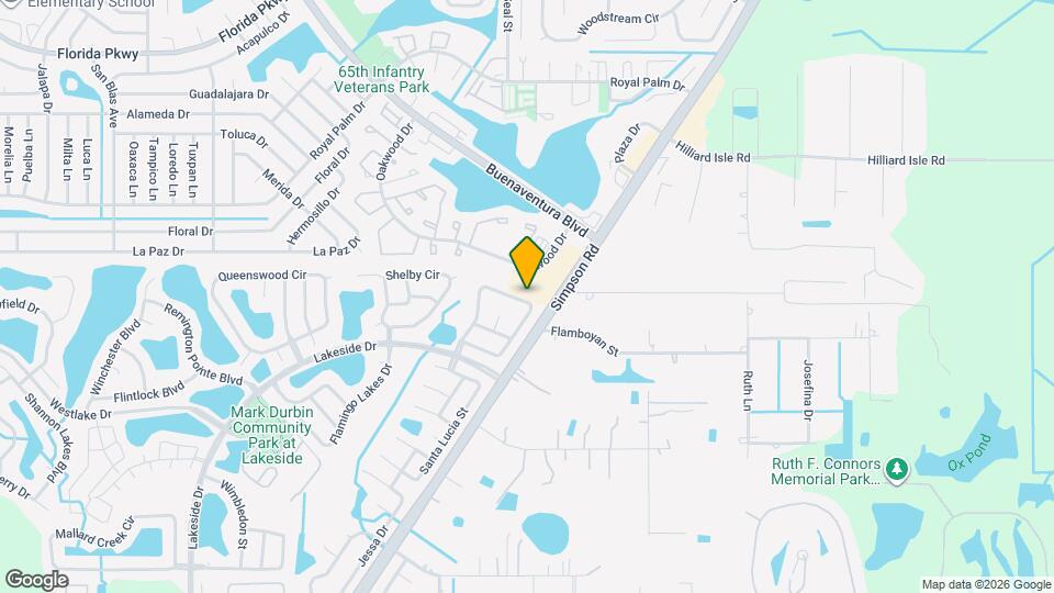 2466 Parsons Pond Cir Map and Location Details