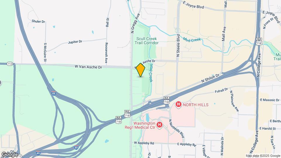 332 W Nightingale Cir Map and Location Details