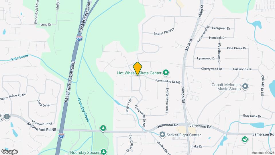 5091 Farm Valley Dr NE Map and Location Details