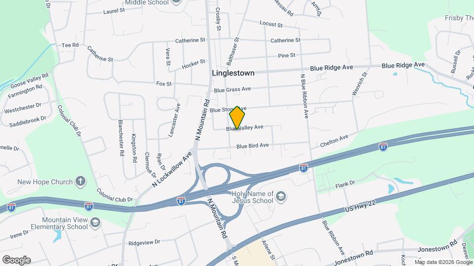 6101 Blue Valley Ave Map and Location Details