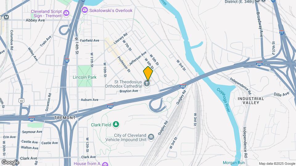 2527 Thurman Ave, Unit 4 Map and Location Details