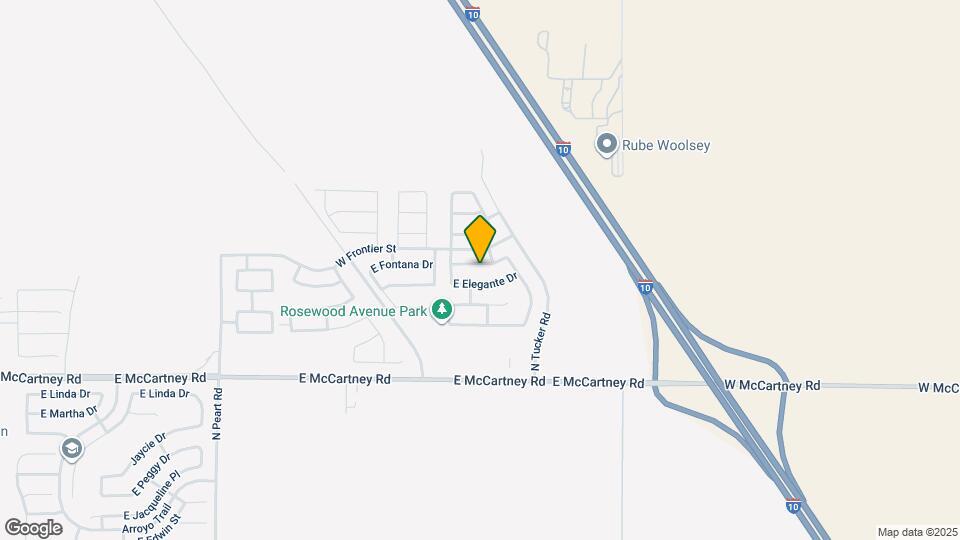 1755 E Fontana Dr Map and Location Details