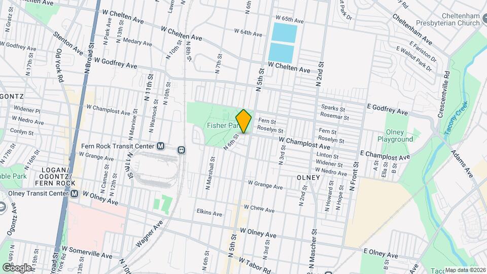 514 W Champlost Ave Map and Location Details