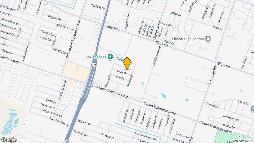 308 Deloris Dr Map and Location Details