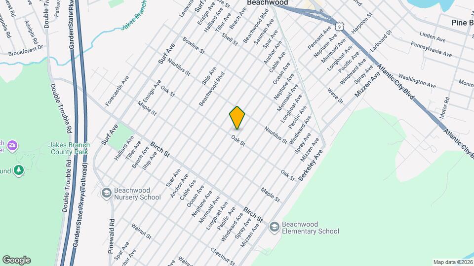 644 Ocean Ave Map and Location Details