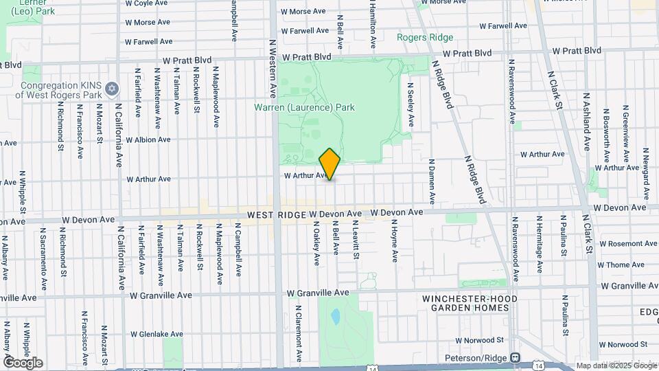 6442-6444 N Bell Ave Mapa y Detalles de la Ubicación