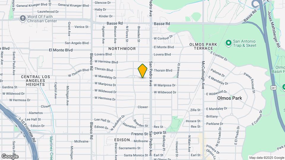 332 W Mandalay Dr Map and Location Details