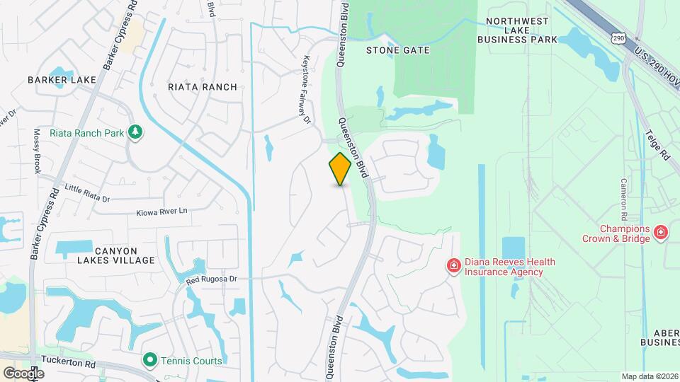 10715 Lyndon Meadows Dr Mapa y Detalles de la Ubicación