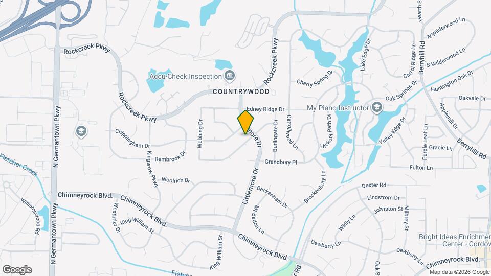 8588 Kettering Dr Map and Location Details