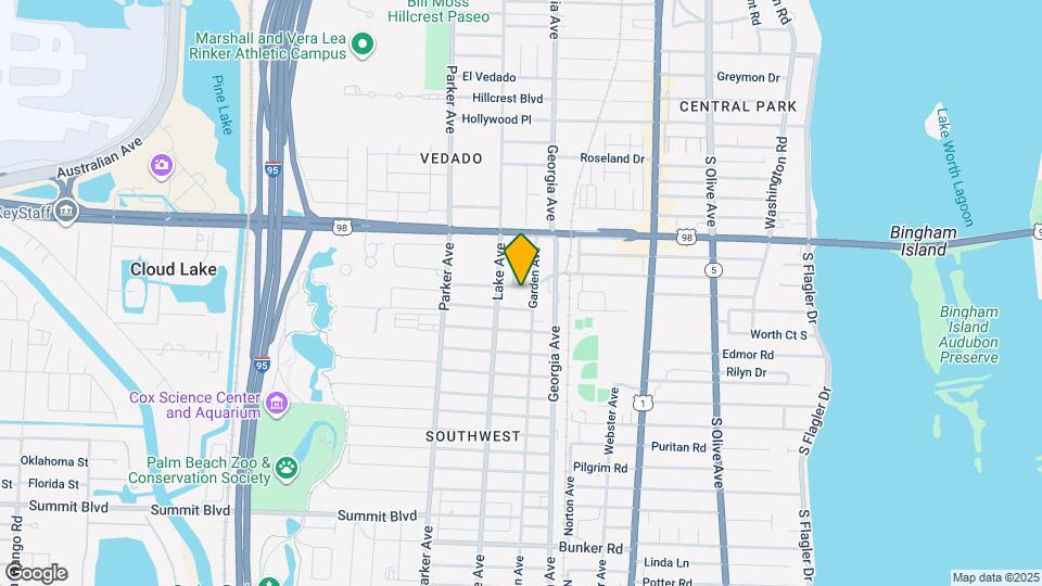 712 Nottingham Blvd Map and Location Details